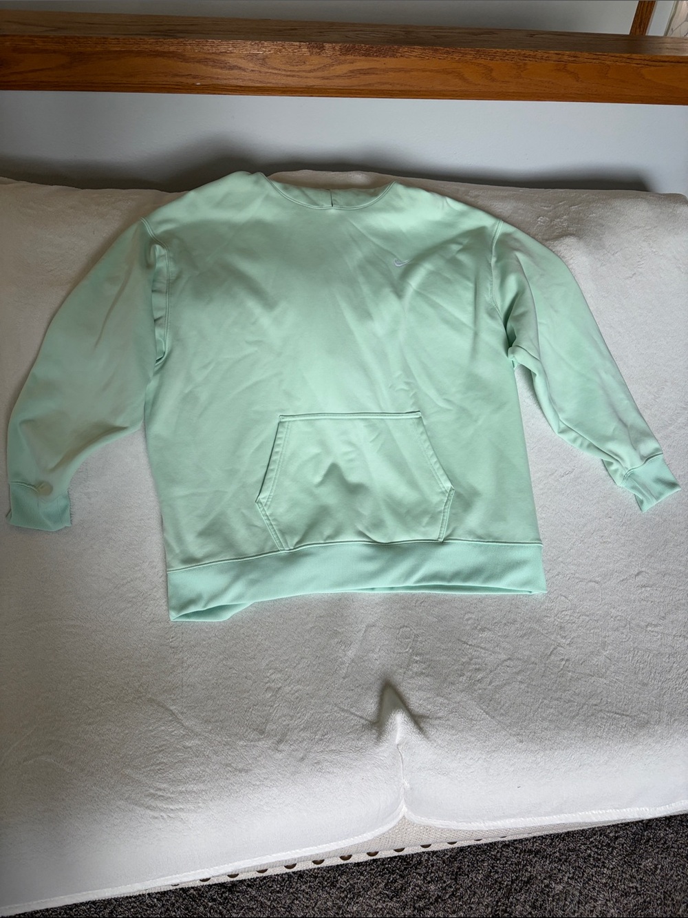 Nike Mint Green hoodie Sweatshirt